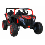 Elektrické autíčko Buggy ATV Racing Dvojmiestne!!! Červené - 4 X 200 W - 24V7Ah